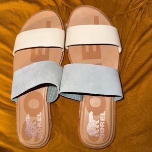 NWT Sorel Ella II Slide On Sandals
